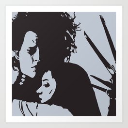Edward Scissorhands Art Prints For Any Decor Style Society6