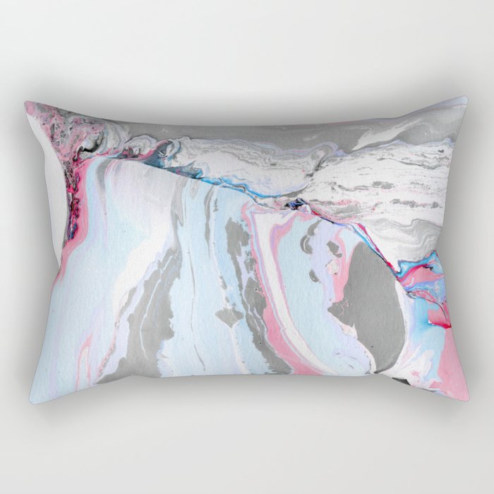 Abstract Painting ; Dust Storm Rectangular Pillow
