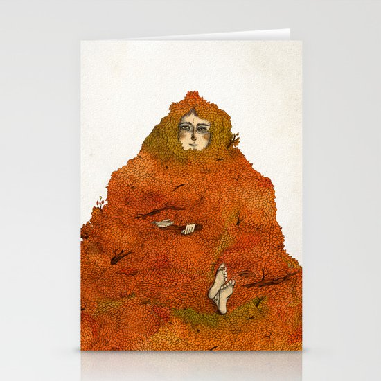 Autumn Leaves Stationery Cards