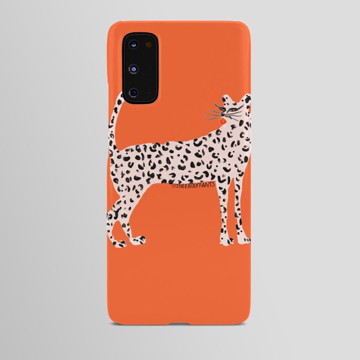 Pink Leopard Android Case