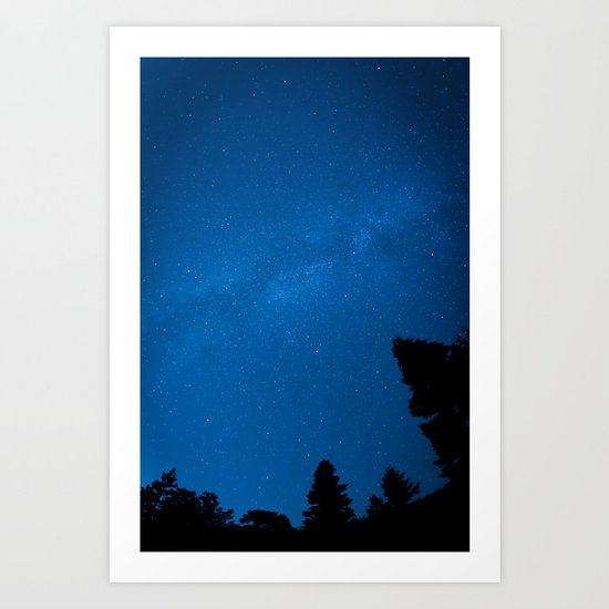 Milky Way Galaxy Art Print
