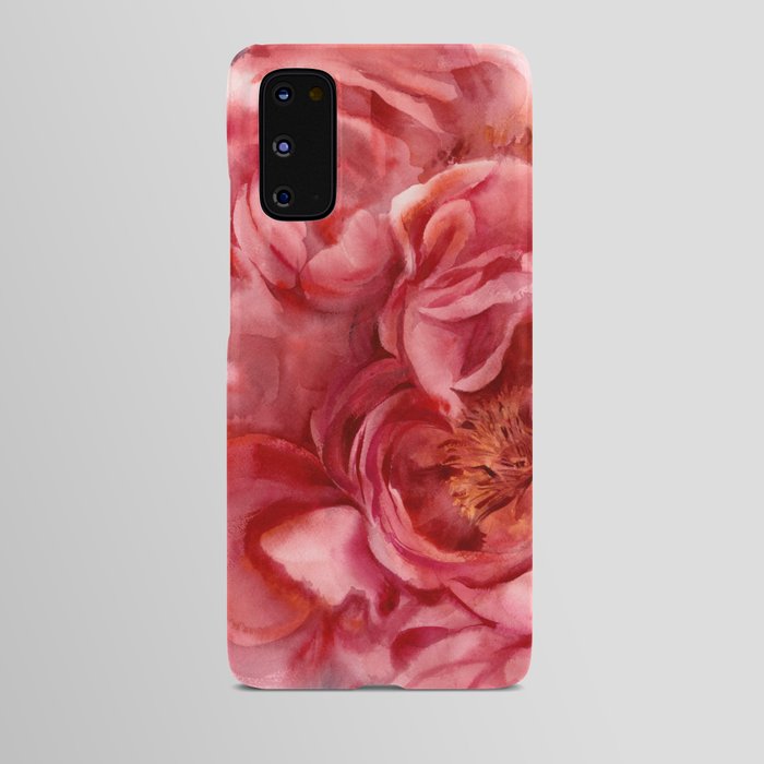 Peony, detail Android Case