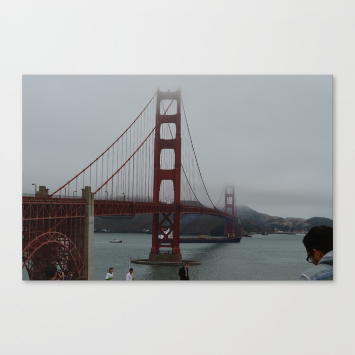 Golden Gate Bridge Print Canvas Print