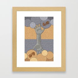 Deeply Rooted - (Artifact Series) Framed Art Print