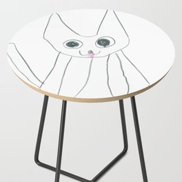 A Portrait of Kitty Side Table