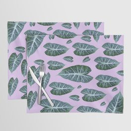 Alocasia pink dragon Placemat