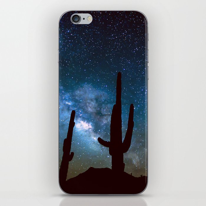 Milky Way Cacti iPhone Skin