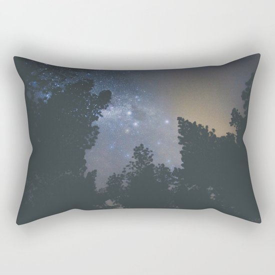 Stars under the Trees Rectangular Pillow