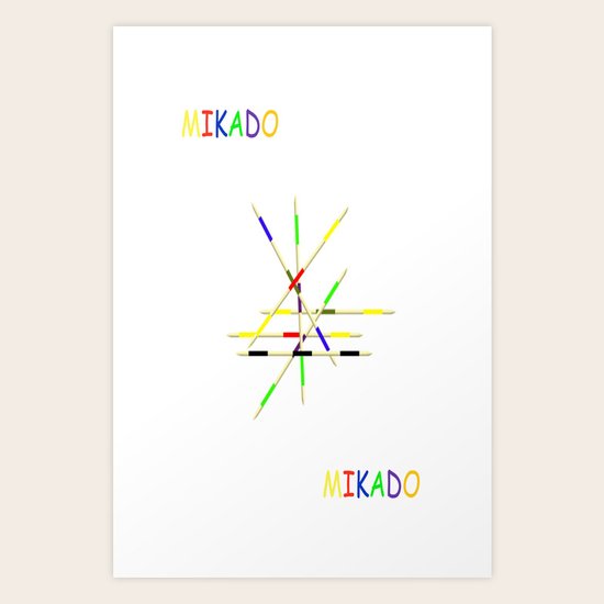 MIKADO Art Print