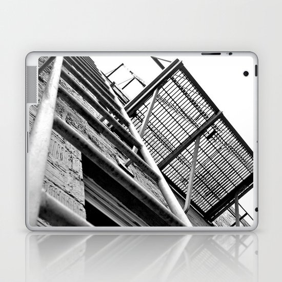 Alley balcony Laptop & iPad Skin