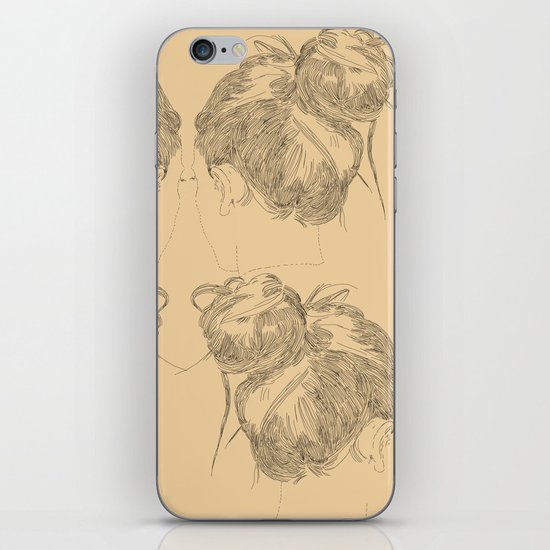Chignon iPhone & iPod Skin