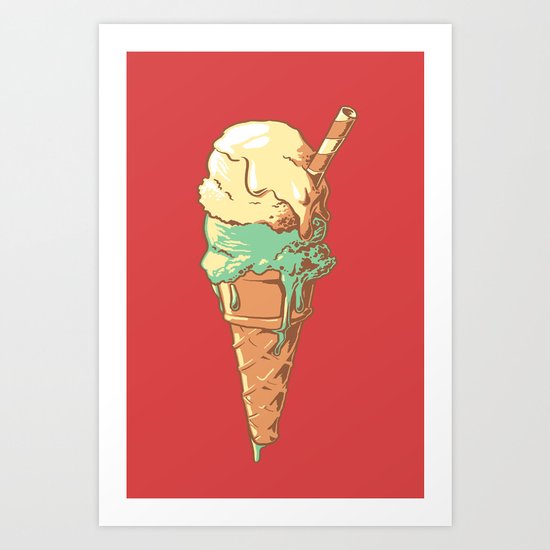 Ice Cream Art Print