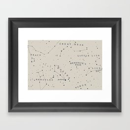 Constellation I Framed Art Print