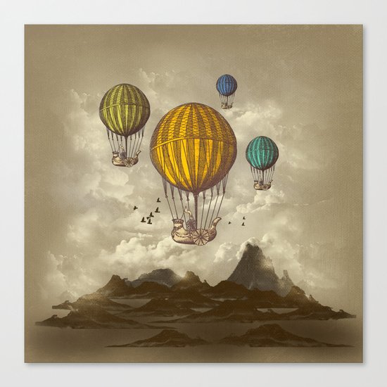 The Voyage Canvas Print