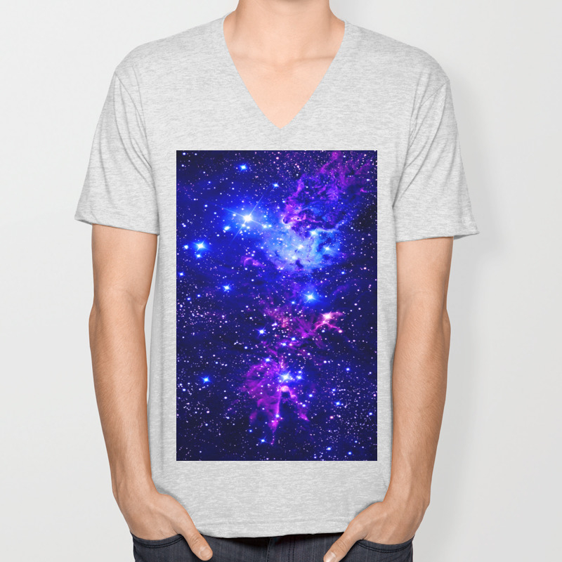 Fox Fur Nebula Galaxy blue purple V