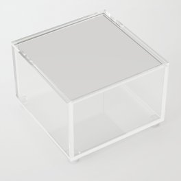 Light Icy Gray Grey Solid Color Pairs PPG Steely Gaze PPG0996-2 Acrylic Box