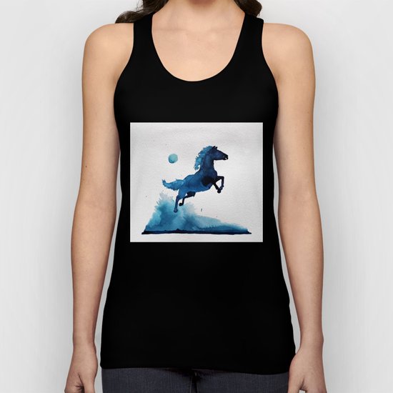Equus ferus caballus Unisex Tank Top