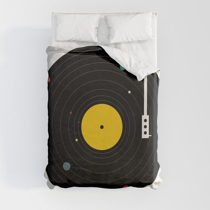 Music, Everywhere Duvet Cover