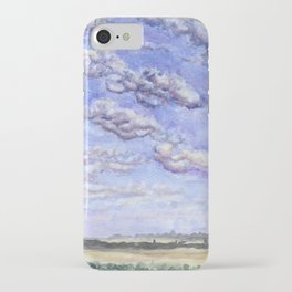Field and Sky Watercolor 2022 iPhone Case