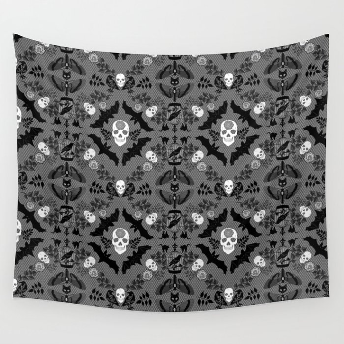 Gothic Lace Wall Tapestry
