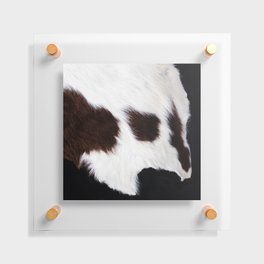 Cowhide Tuffs (Smooth Faux Print) Floating Acrylic Print