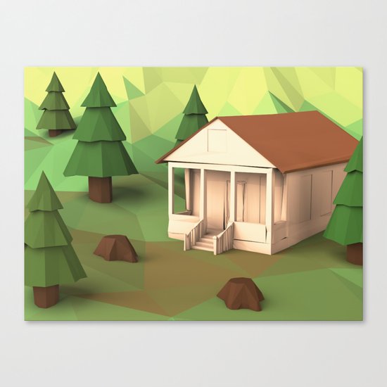 Cabin Canvas Print