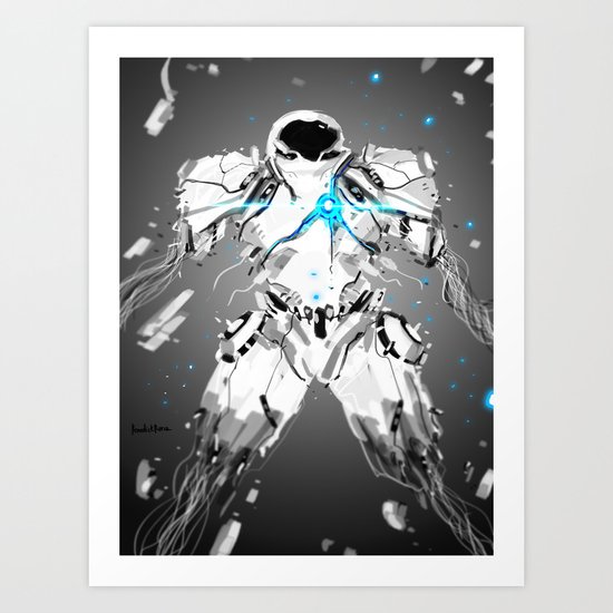 Gravity Core Art Print