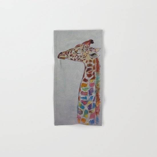 Giraffe Hand & Bath Towel
