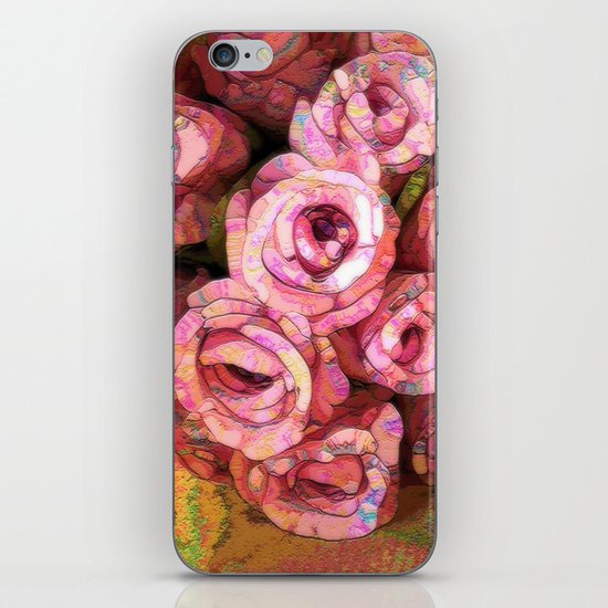Vintage Wild Roses iPhone & iPod Skin