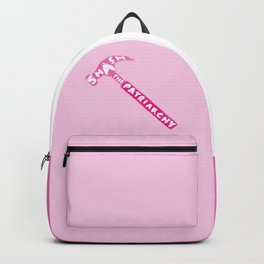 Smash The Patriarchy (pink version) Backpack