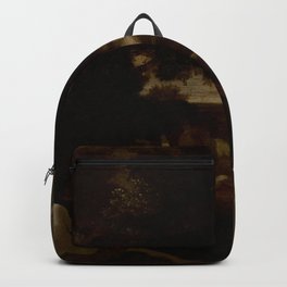 Nicolas Poussin - King Midas Turns an Oak Branch to Gold Backpack
