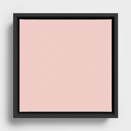 Coral Candy Framed Canvas