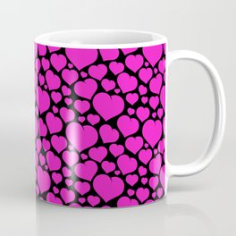 Purple Heart On Black Collection Mug