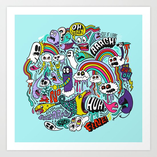 Oh Yeah Art Print