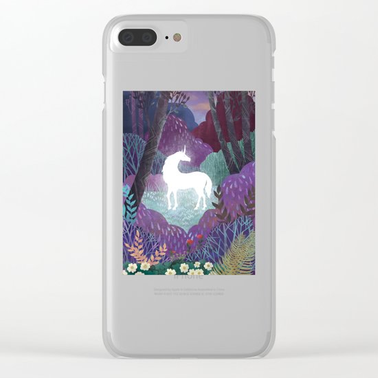 The Last Unicorn Clear iPhone Case