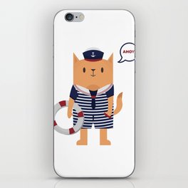 The Sailor Cat iPhone Skin