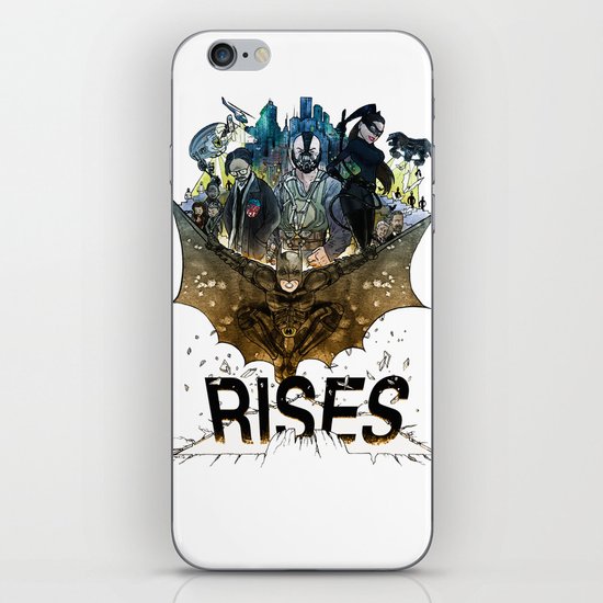 you're COLOR rises iPhone & iPod Skin