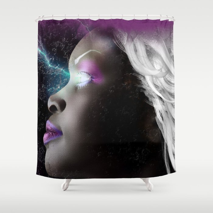 Storm From The X Men Shower Curtain, Shower Curtains For Men
