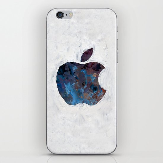 Painted Apple iPhone & iPod Skin