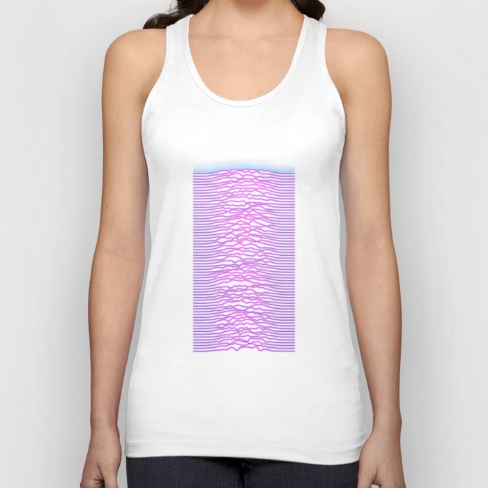 Neon Waveform Tank Top