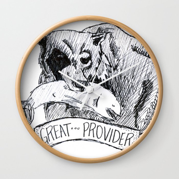 Great Provider Bear Wall Clock