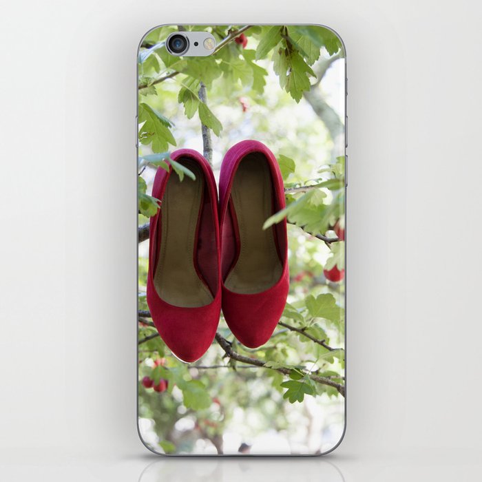Red Shoes iPhone Skin