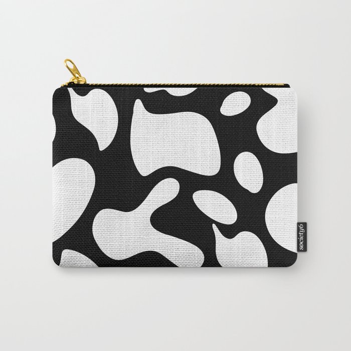 Black and white pattern Carry-All Pouch