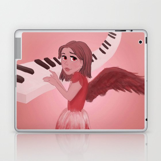 Little Music Angel  Laptop & iPad Skin