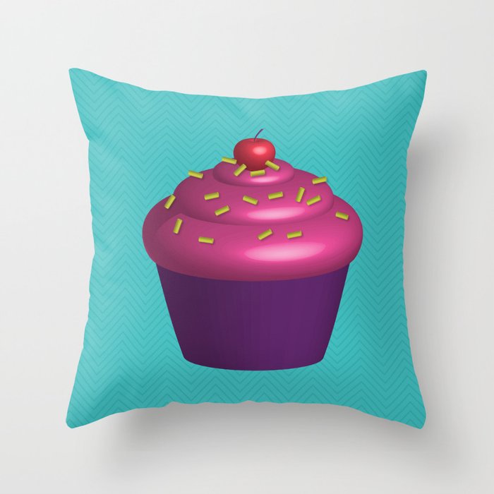 Sweet Tooth Throw Pillow
