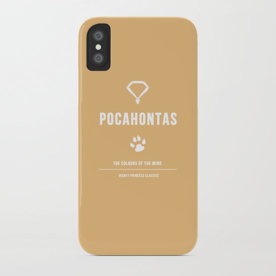Disney Princesses: Pocahontas Minimalist iPhone Case