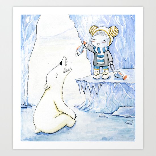 Taming 2 Art Print