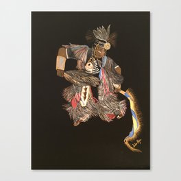 The Lone Pow Wow Canvas Print