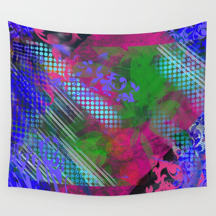 Magical Garden  Wall Tapestry