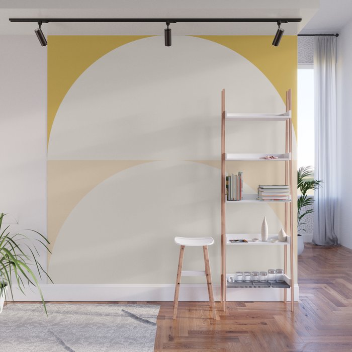 Abstract Geometric 01 Wall Mural By Theoldartstudio Society6